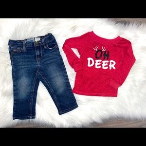 Adorable baby girl outfit
